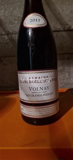 Bourgogne Volnay Domaine Louis Boillot & Fils Les Grands Poisots 2017