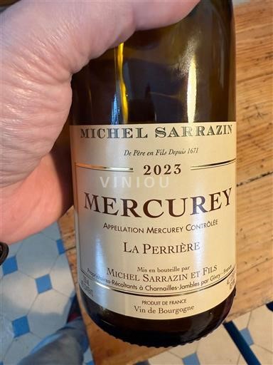 Bourgondië Mercurey Michel Sarrazin et Fils La Perrière 2023