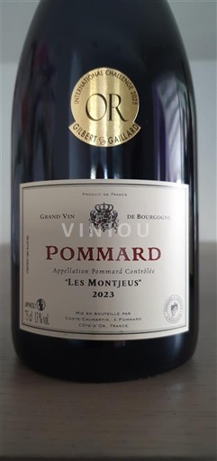 Borgoña Pommard Domaine Chauchot Les Montjeus 2023