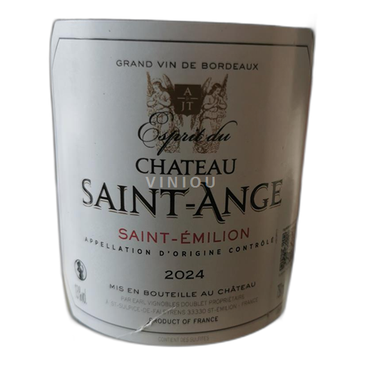Burdeos Saint-Émilion Gran Cru Château Saint Ange 2024