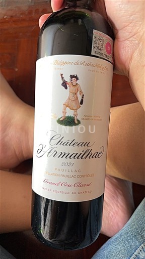 Bordeaux Pauillac Grand Cru Classé Château Armailhac 2021