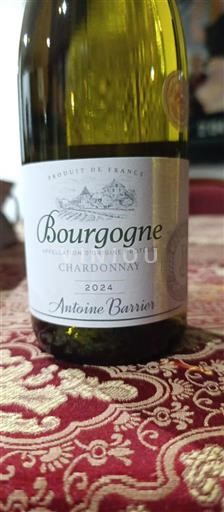 Bourgogne Antoine Barrier 2024