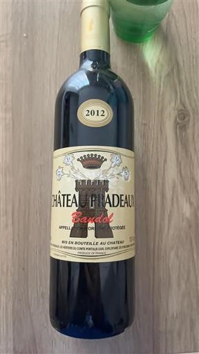 Provence Bandol Château Pradeaux 2012