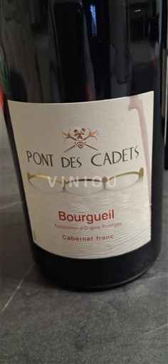 Valle del Loira Bourgueil Pont des Cadets Sin añada