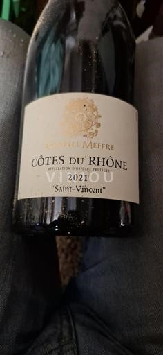 Rhône-dalen Côtes-du-Rhône Gabriel Meffre Saint-Vincent 2021