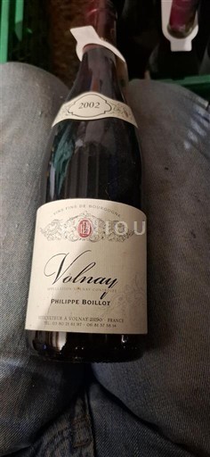 Bourgondië Volnay Philippe Boillot 2002