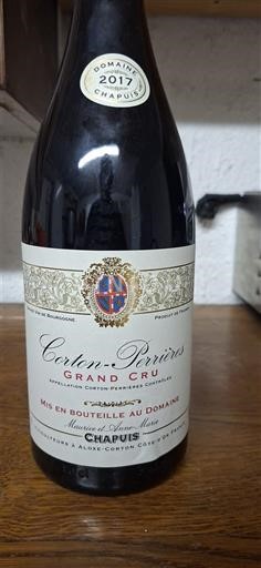 Borgoña No especificado Grand Cru Domaine Chapuis 2017