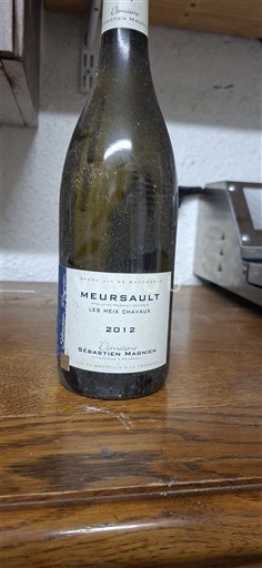 Burgundija Meursault Sébastien Magnien Les Meix Chavaux 2012