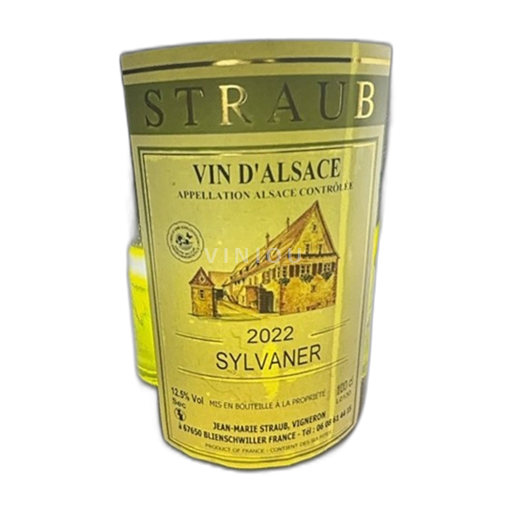 Alsace Sylvaner STRAUB Jean Marie 2022