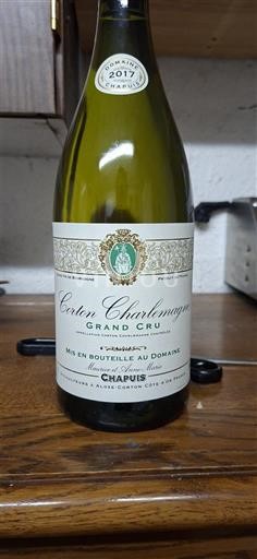 Borgogna Corton-charlemagne Grand Cru Chapuis 2017