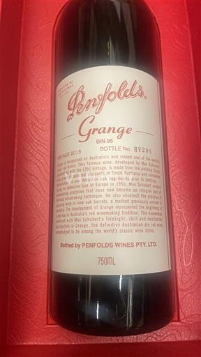 Jižní Austrálie Nespecifikováno Penfolds Grange Bin 95 2018