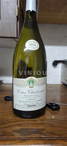 Borgogna Corton-charlemagne Grand Cru Domaine Chapuis 2012
