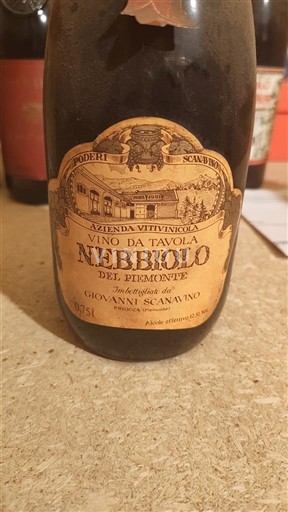 Piémont Poderi Scanavino 1978