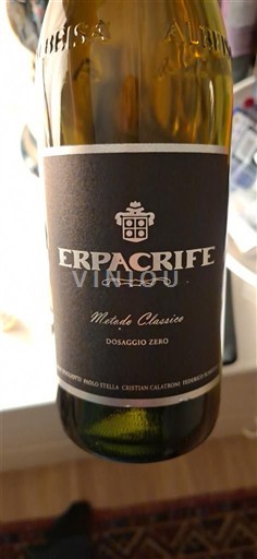 Piemonte Không được chỉ định Erpacrife Metodo Classico Dosaggio Zero Không niên vụ
