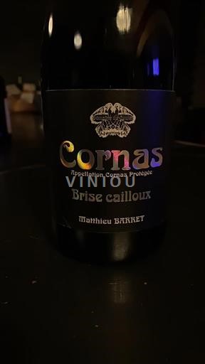 Rhônevallei Cornas Domaine Matthieu Barret Brise cailloux 2022