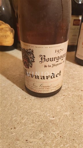 Bourgondië Bourgogne Bernardet de la Réjotière 1970