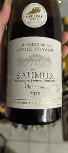 Údolí Loiry Saumur Domaine La Croix Noyant 2015