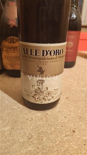 Abruzos Montepulciano d'Abruzzo Valle d'Oro 1984