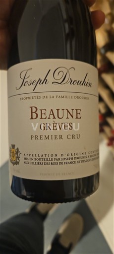 Burgundsko Beaune Premier Cru Joseph Drouhin Beaune Grèves Neročník