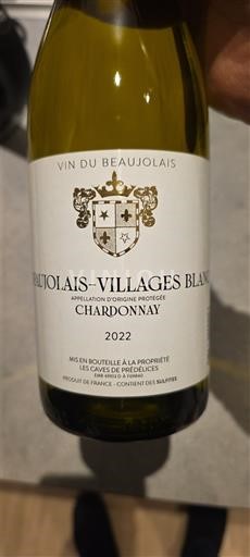 Beaujolais Määrittelemätön Les Caves de Prédecelle Chardonnay 2022