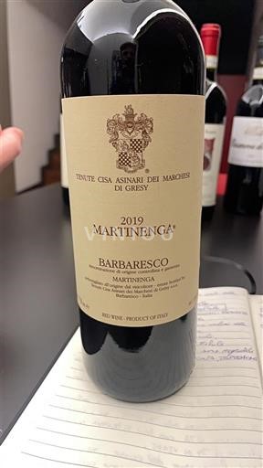 П'ємонт Барбареско Tenute Cisa Asinari dei Marchesi di Grésy Martinenga 2019