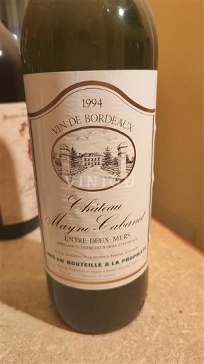 Burdeos Entre dos mares Château Mayne Lalande 1994