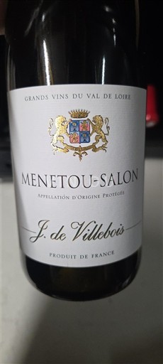 Valle del Loira Menetou-Salon J. de Villebois 2023