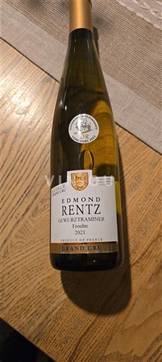Alsazia Gewürztraminer Grand Cru Edmond Rentz 2021