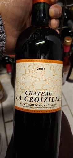 Bordeaux Saint-Émilion Grand Cru Grand Cru Château La Croizille 2001