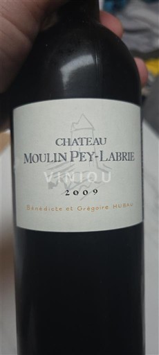 Bordeaux Canon-Fronsac Château Moulin Pey-Labrie 2009