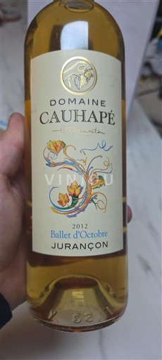 Sudoeste Jurançon Domaine Cauhapé Ballet d'Octobre 2012