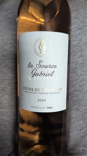 Provansa Côtes-de-Provence La Source Gabriel 2024