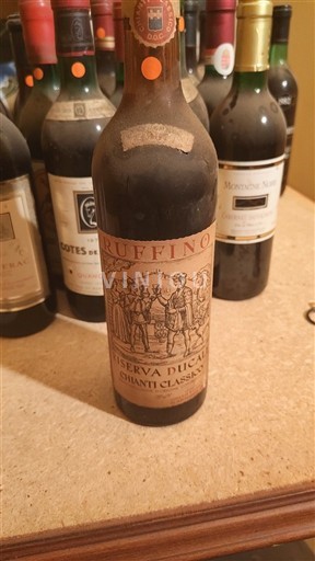 Toscane Chianti Classico Ruffino Riserva Ducale 1967