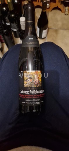 Romania Laadukkaita viinejä Dunakrone Schwarze Mädchentraube 2003