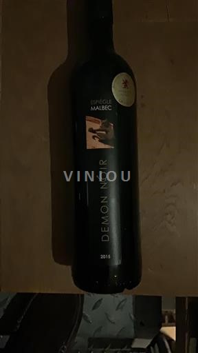 Lounais-Ranska Cahors Démon Noir Espiègle Malbec 2015