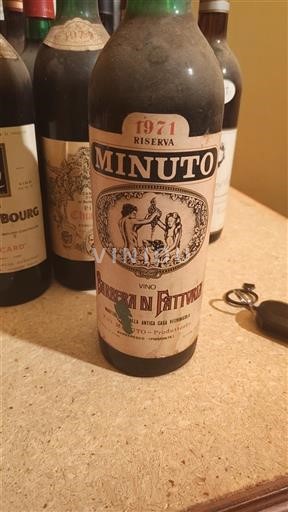 Piemont Barbera d'Asti Minuto Riserva 1971