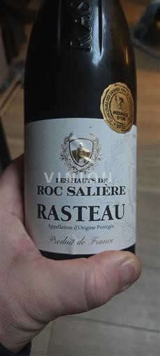 Rhône Valley Rasteau Les Hauts de Roc Salière 2022