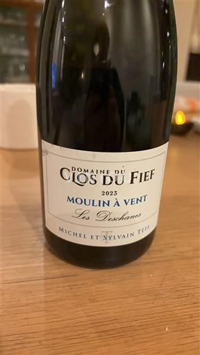 Beaujolais Moulin-à-vent Domaine Clos du Fief Les Deschanes 2023