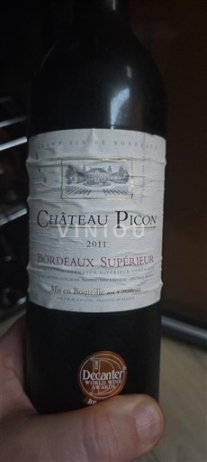 Bordeaux Bordeaux Supérieur Château Picon 2011