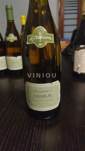 Burgundy Chablis La Chablisienne La Sereine 2001