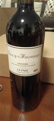 Sydväst Cahors Coste et Maisonnauve La Fage 2021