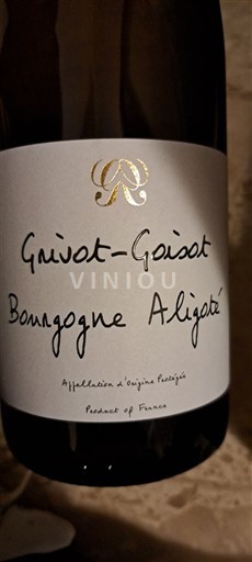 Bourgondië Bourgogne Aligoté Goisot 2023