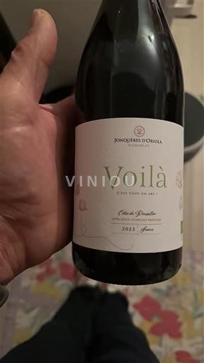 Roussillon Côtes-du-Roussillon Jonquères d'Oriola Voilà 2023
