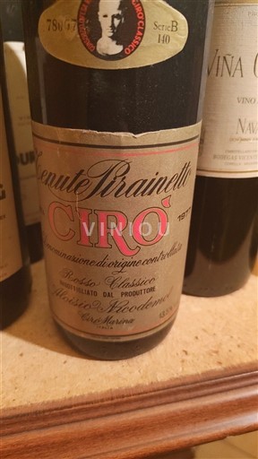 Calabrian Wines Cirò Tenute Pirainetto 1977