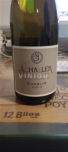 Bourgogne Chablis Schaller 2023