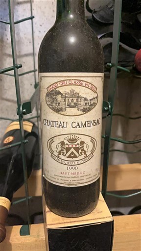 Bordeaux Haut-Médoc Grand Cru Château Camensac 1990