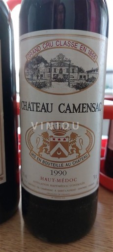 Бордо Го-Медок Grand Cru Château Camensac 1990