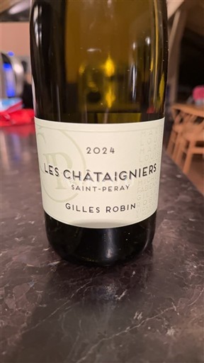Thung lũng Rhône Saint-Péray Gilles Robin Les Châtaigniers 2024