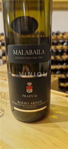 Piemonte Roero Malabaila Roero Arneis Pradvaj 2024