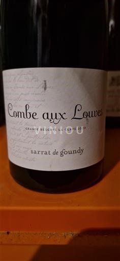 Languedoque La Clape Domaine Sarrat de Goundy Combe aux Louves Grande Réserve 2020